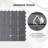 Outsunny Interlocking Deck Tiles