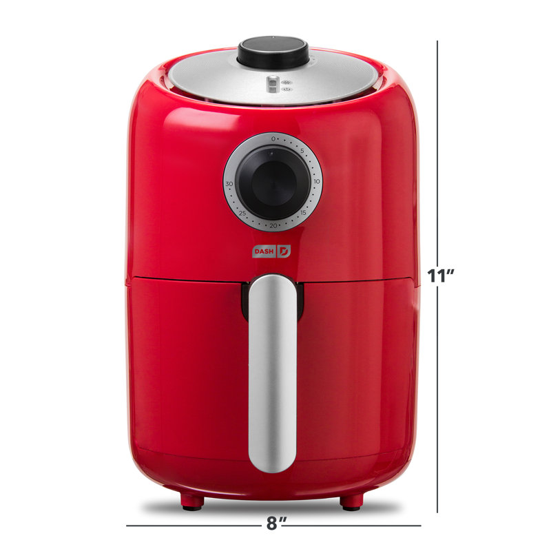 Dash 2Qt Compact Air Fryer, Red