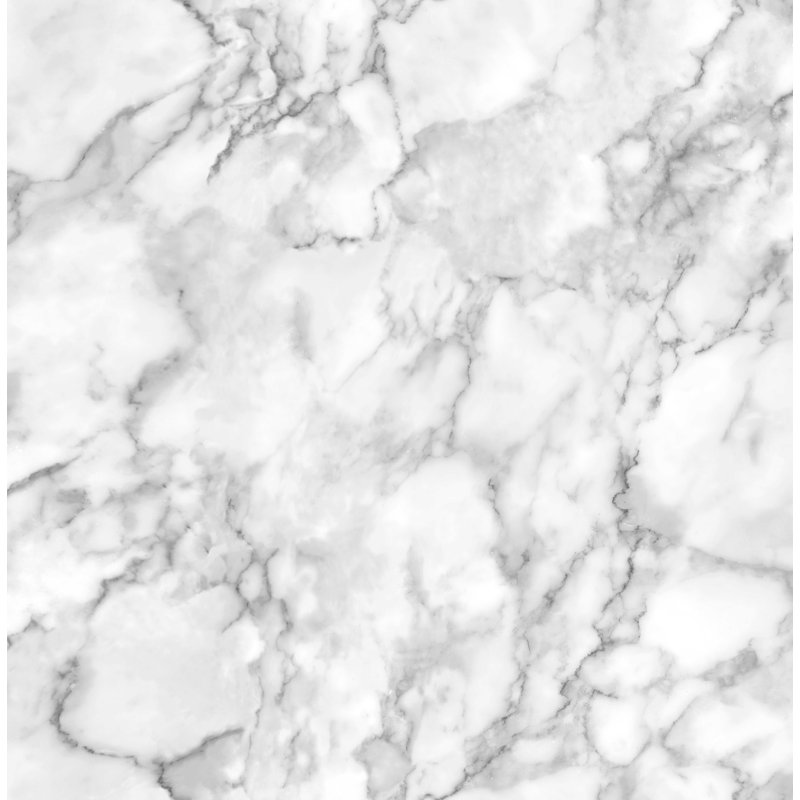 Marblesque Plain White Wallpaper