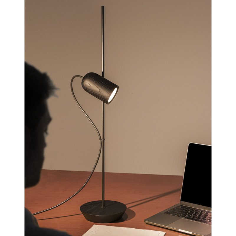Onfa Table Lamp, Black Ash, Graphite/Black Ash
