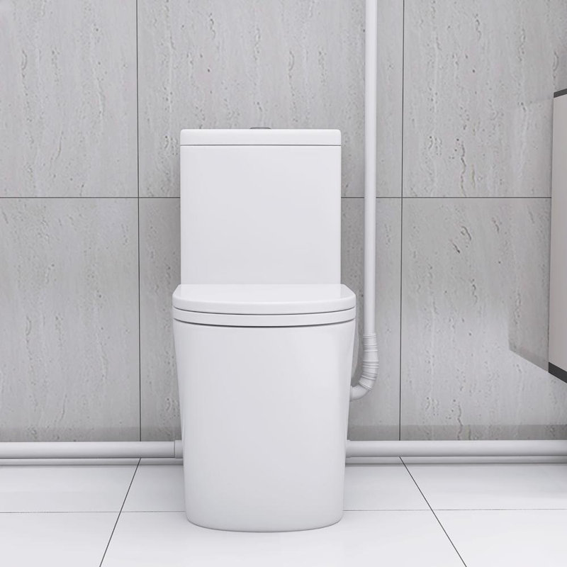 Upflush 600W Macerating Toilet With Waste Disposal And Powerful Dual Flush Toilet System