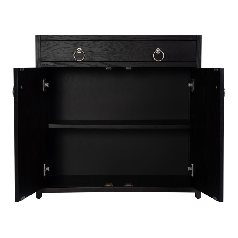 Lark 2 - Door Accent Cabinet, Black