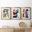 Colorful Shapes II - ensemble de 3 cadres photo-970485299-970485311