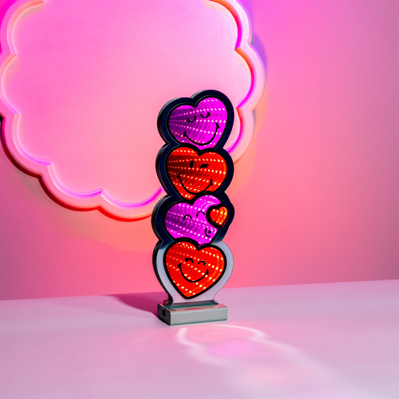 Pile en forme de cœur SmileyW World® Ekkolight H 12 po