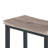 59 inch bar table, dining table, sofa table with power socket and LED light, 3 saddle stools, 4-piece bar table and chairs set for living room, dining room and kitchen-221367123-221367121