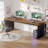 78.74" Extra Long Computer Desk 2 Person Desk (Chairs not included)-540669867