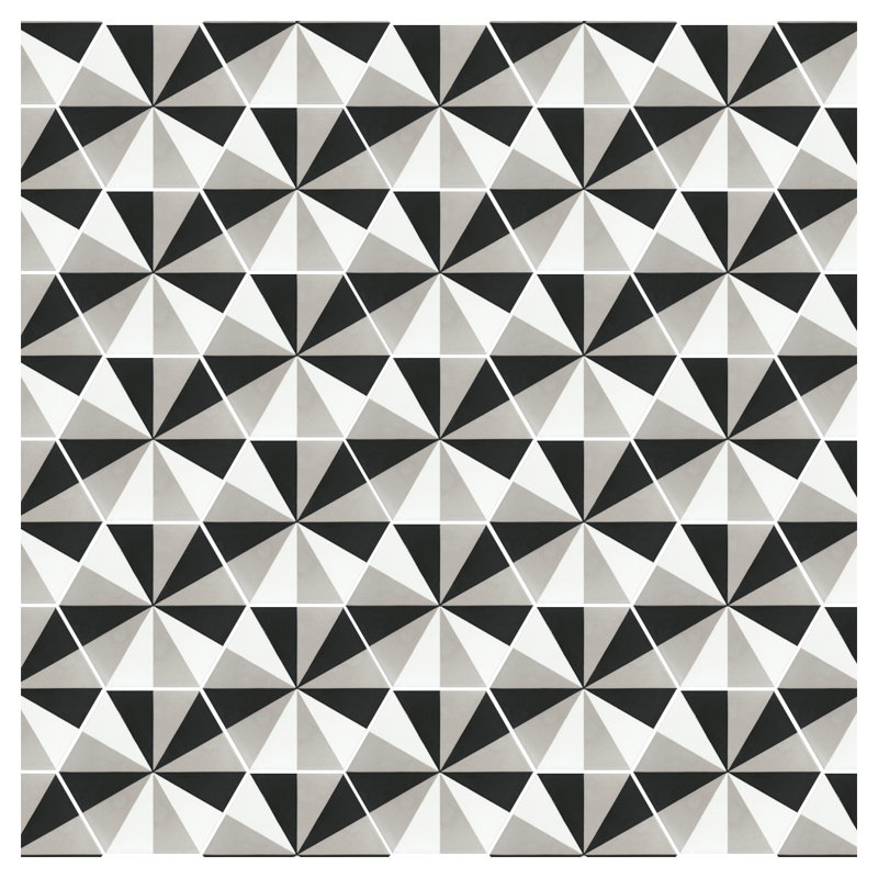 Motif de ciment 8 po x 9 po