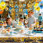 Articles de fête Minions, 35 pièces décorations d'anniversaire Minions