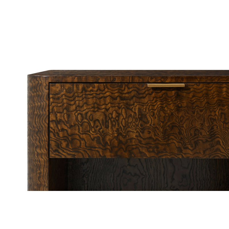 Kesden 1 - Drawer Solid Wood Nightstand