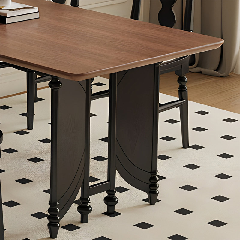 Modern Elegant Dining Table, 29.52"H x 70.86"L x 31.49"W