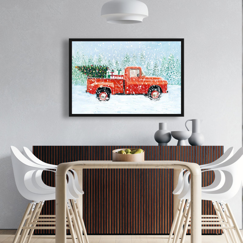 «Christmas Tree Truck» sur toile