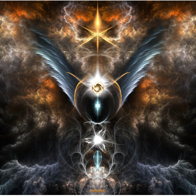 Décalcomanie murale Xzendor7 Mystic Fire