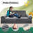 10Pcs Play Sofa Set For Kids, Modular Sofa Fold Out Couch Playhouse Play Set For Toddlers-528153108-526619093