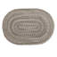 Tapis gris anthracite tressé à la main Elkhorn-361874418