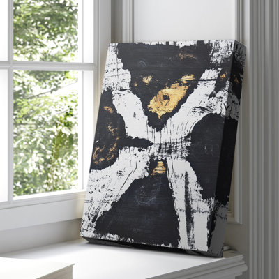 Toile tendue avec châssis abstrait CDLX III