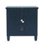 Table de chevet avec rangement Westport Modern Farmhouse USB-C - bleu marine-128817090