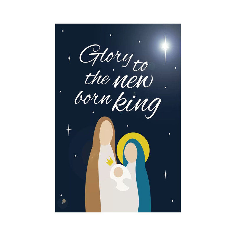 Nativity King by Jace Grey - Wrapped Canvas Painting, 152.5 cm H x 101.5 cm W