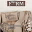 Coussin en coton Plow