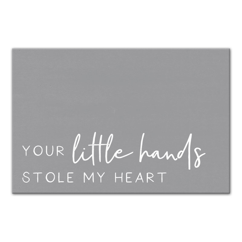 «Little Hands», reproduction sur toile, H 20 po x l 30 po