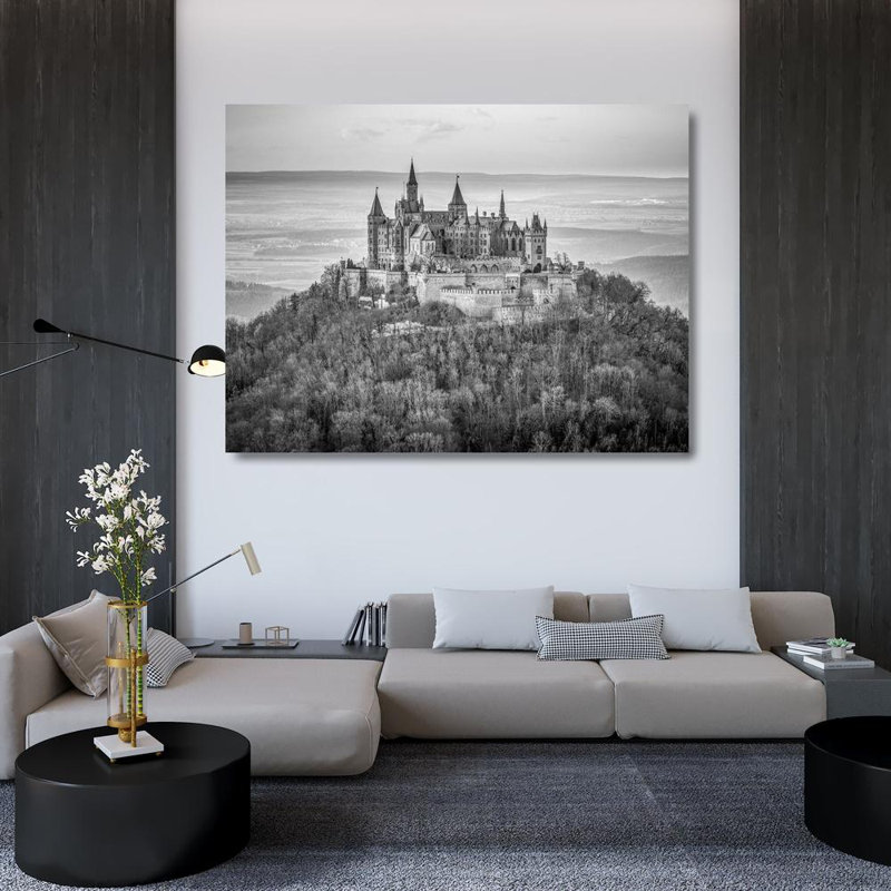 «World Menagerie Frank», art sur toile tendue par la galerie Assaf: Château de Hohenzollern, Allemagne