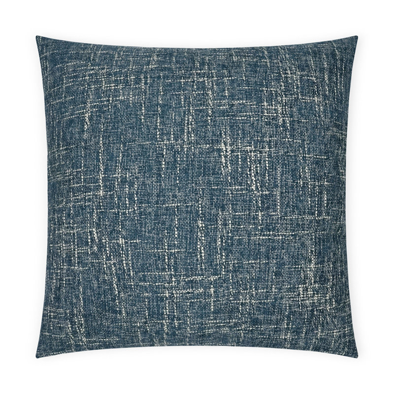 Zareen Decorative Throw Pillow, Denim, Square 24"