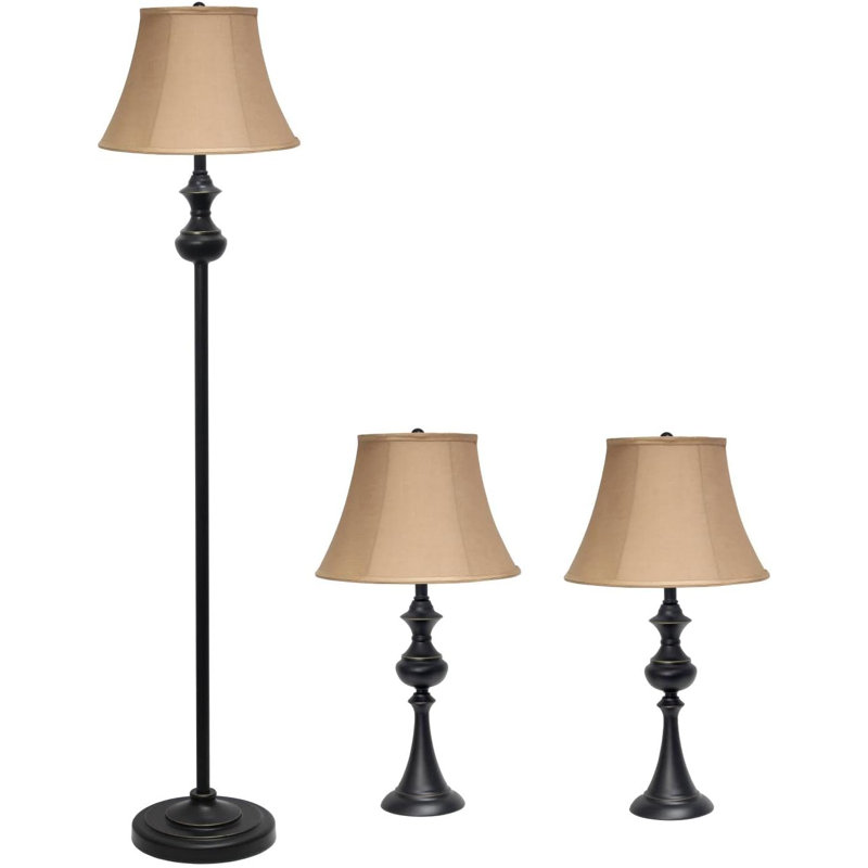 Ainar Metal Table Lamp, Bronze