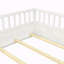 Lit de plancher avec lattes de soutien-793752223-793752224