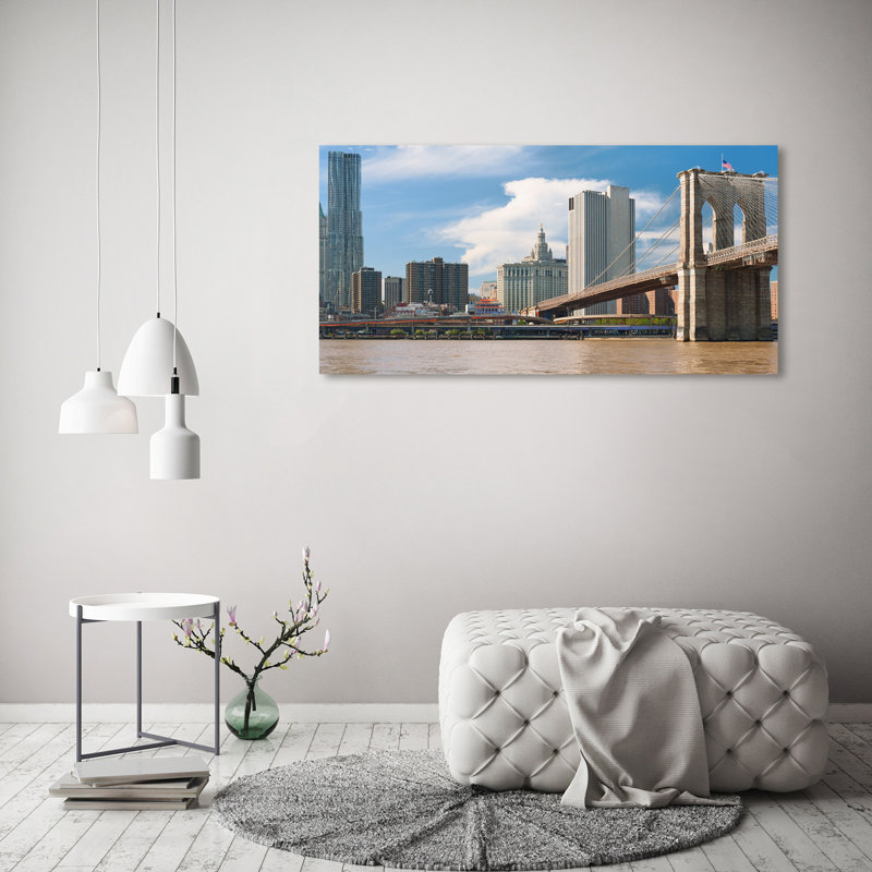 Brooklyn Bridge - Wrapped Canvas Print