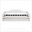 Lit de jour simple rembourré capitonné avec couchette, canapé-lit en velours avec USB, ports de charge de type C, aucun sommier nécessaire-177429607