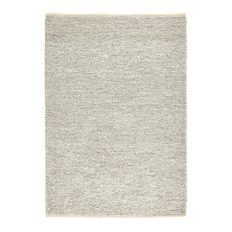 Caradog Solid Colour Hand Woven Area Rug, Rectangle 200 x 290cm