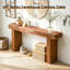 Console en bois massif de 63 po au design rustique