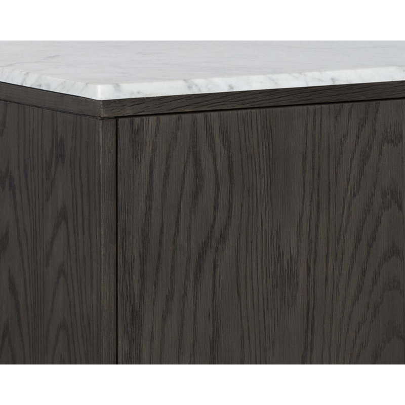 Briar 78.75'' W Sideboard, Gray/White
