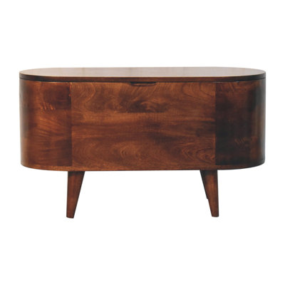Curved California Walnut Marchan