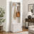 Versatile Hall Tree With Shoe Storage And Coat Rack For Entryways