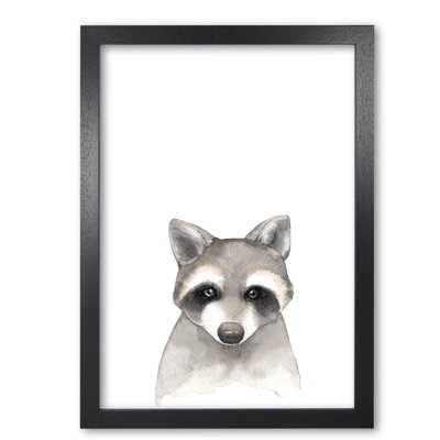Forest Friends, Cute Raccoon - Painting