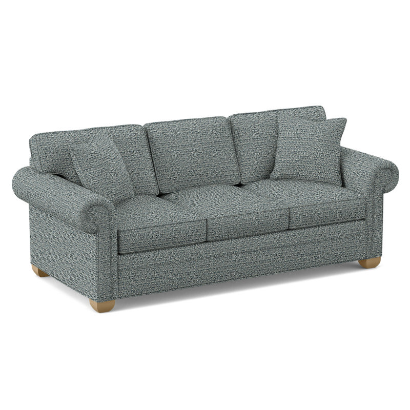 Main Street 85" Sleep Sofa, Hampton, Tuck Cobalt