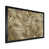 Toile avec cadre de coin noir fermé