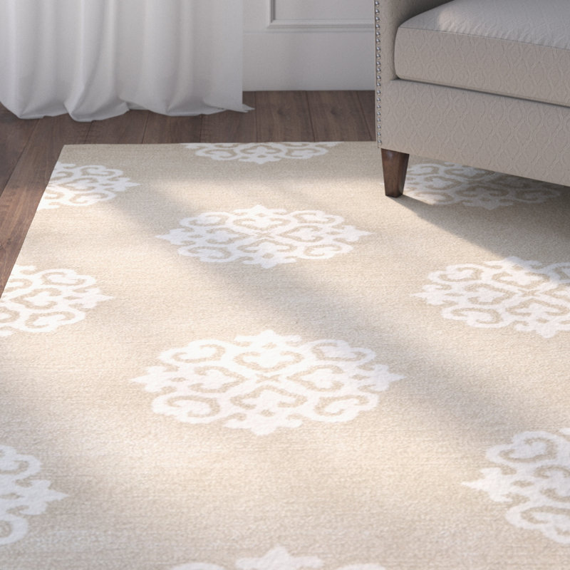 Mosby Abstract Wool Hand Woven Area Rug, Rectangle 84 x 145 cm