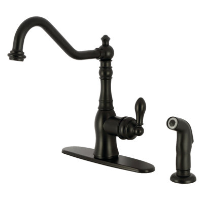 Kingston Brass American Classic Single-Handle Deck Mount Faucet