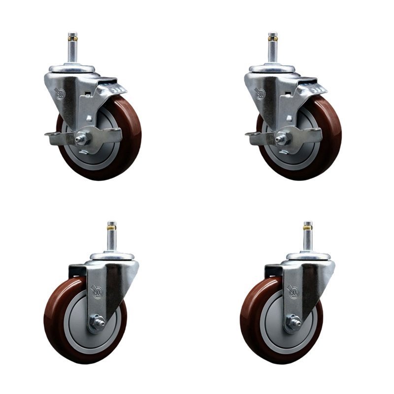 Roulettes pivotantes, Marron