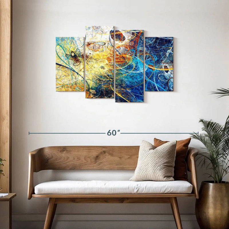 Avery fantaisiste, abstrait dynamique