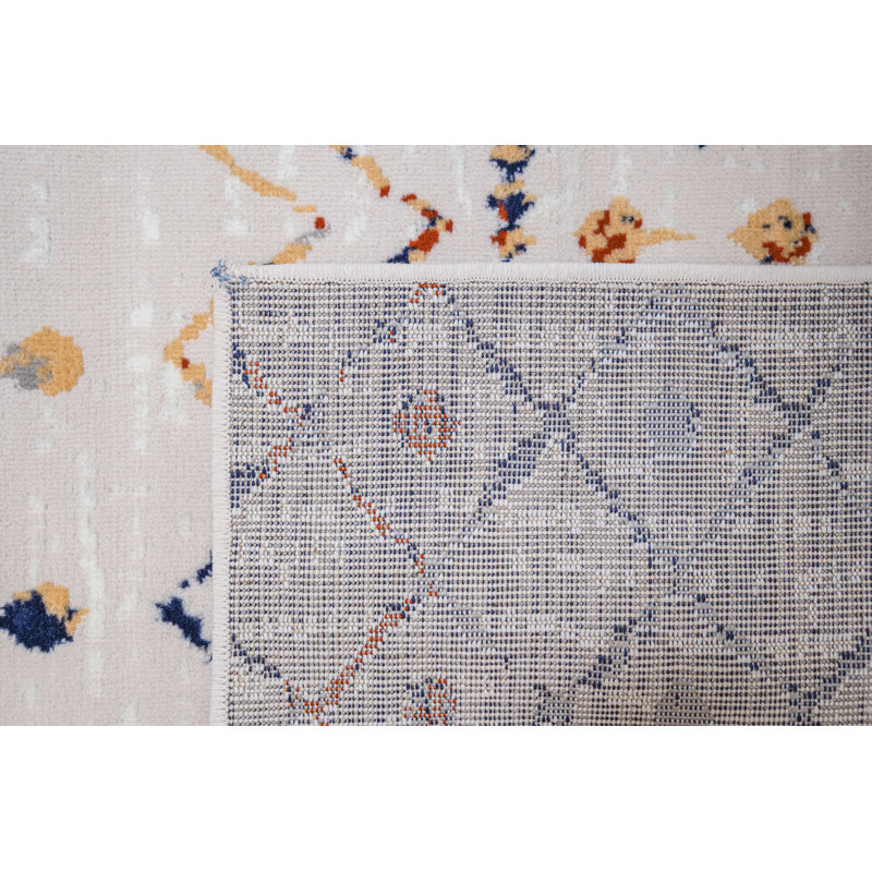 Geometric Indoor Rug, Runner 2' x 8'