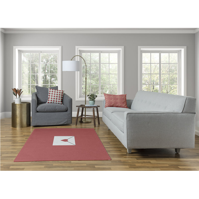 Chenille Indoor Rug, Rectangle 4' x 6'