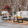 Tansi 2 - Person Patio Conversation Sets with Cushions