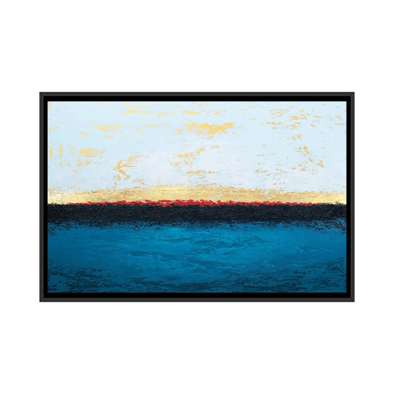Emergence - Print on Canvas, 66.04 cm H x 45.72 cm W, Black Framed