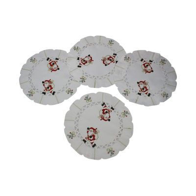 Pulver Polyester Floral Round Placemat