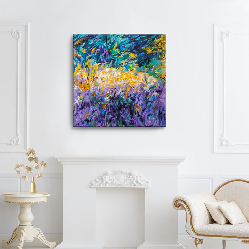 'Ode To Joan Mitchell' by Karen H. Salup - Wrapped Canvas Painting
