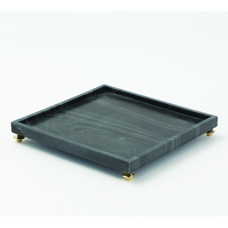Julia Buckingham Quintessesntial Accent Tray, Black