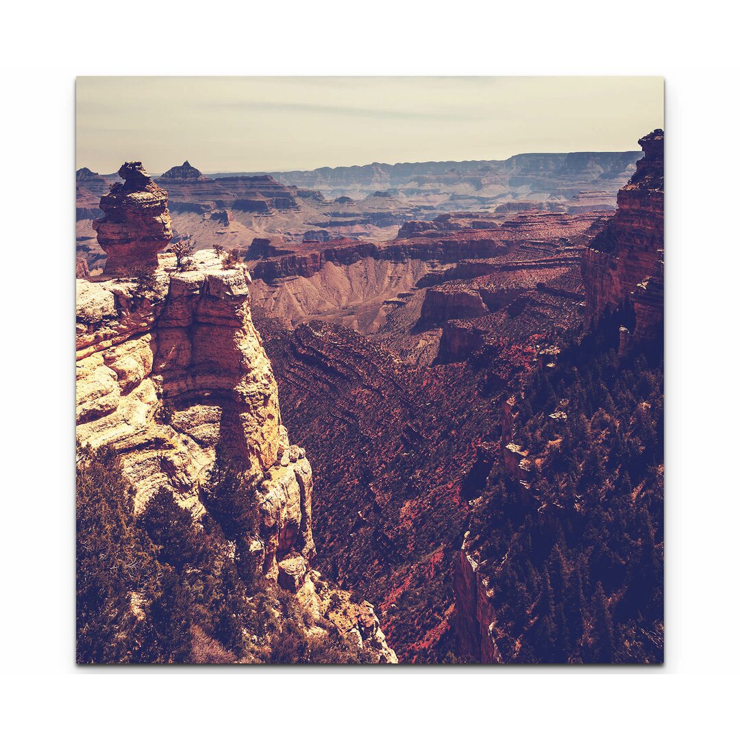 Leinwandbild Wunderschöne Felsschlucht Grand Canyon