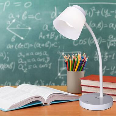 Wrought Studio Deryon Adjustable Light Therapy Desk Lamp